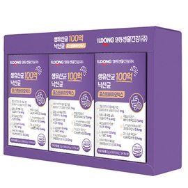 [ILDONG] Probiotics 10Billion Butyrate Bacteria Postbiotics 2g x 30 Sachets (3EA)_4th Generation Lactobacillus intestinal health _Made in Korea